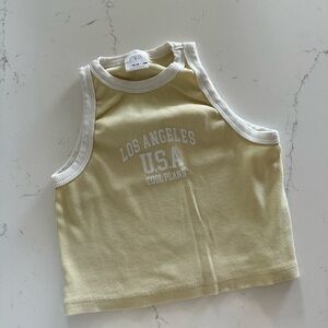 Zara Kids Los Angeles USA Tank Top Size 13-24